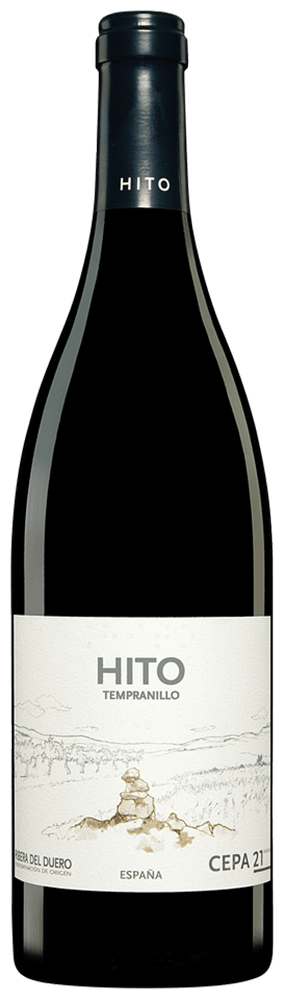Hito - Tempranillo -  Bodega Cepa 21 - Ribera del Duero - Spanje - 2020 - Rood - 75cl