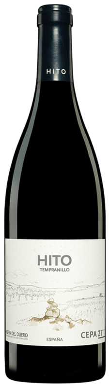 Hito - Tempranillo -  Bodega Cepa 21 - Ribera del Duero - Spanje - 2020 - Rood - 75cl