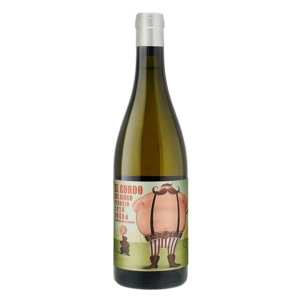 El Gordo del Circo - Verdejo 100% - Ribera del Duero - DO Rueda - 2021 - Casa Rojo - Spanje - Wit - 75cl