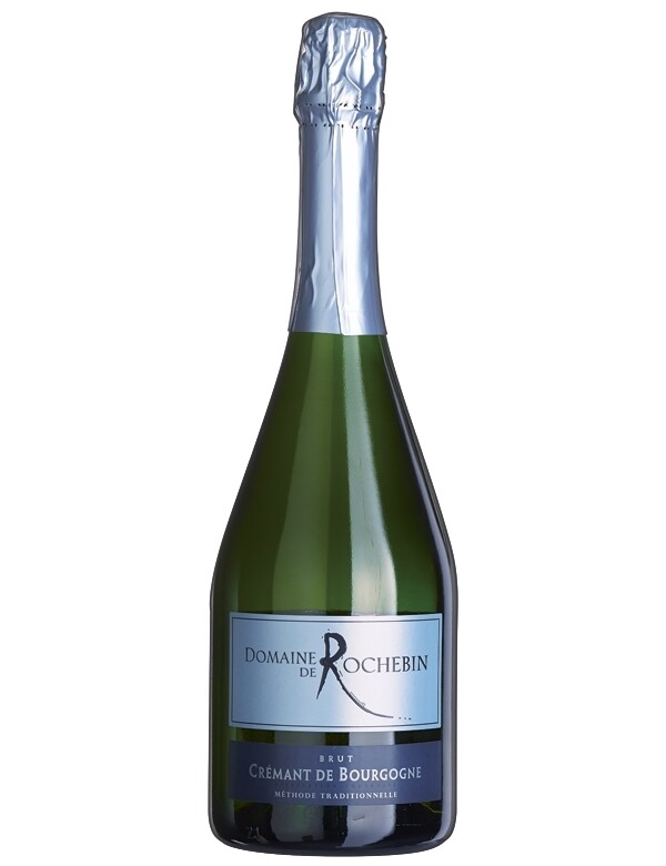 Crémant de Bourgogne Blanc de Blancs - Brut - Domaine de Rochebin - Bourgogne - Wit - 75cl