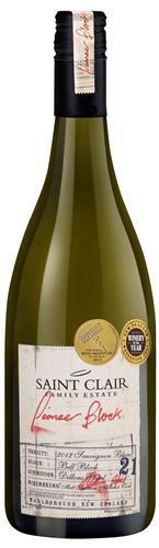 Saint Clair - Pioneer Block 20 - Sauvignon Blanc - 2021 - 75cl