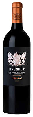 Les Griffons de Pichon Baron - 2de wijn van Château Baron de Pichon-Longueville -  Pauillac - Rood - 2018 - 75cl