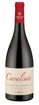 Château de Corneilla "Cavalcade" Rouge 2019 - AOP Côtes du Roussillon - Villages Les Aspres -  Rood - 75cl