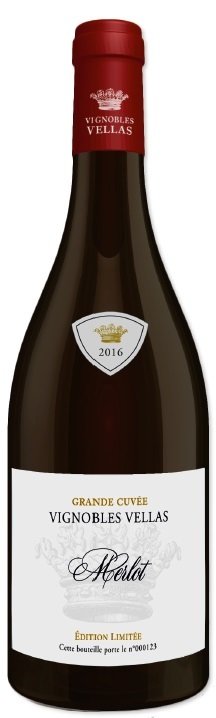 Vignobles Vellas Merlot - Grande Cuvée 2020 - Blend 18 - Pays d'Oc IGP - 75cl
