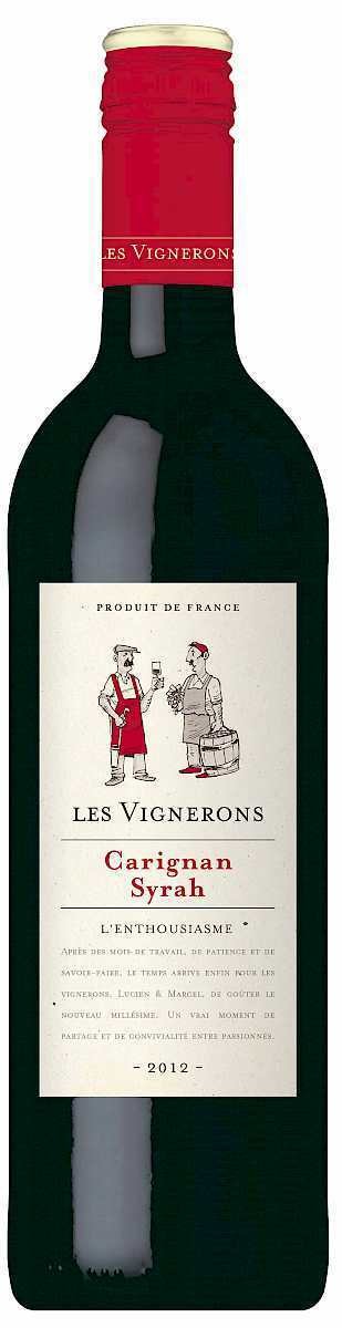 Les Vignerons Rouge 2021 - 75cl