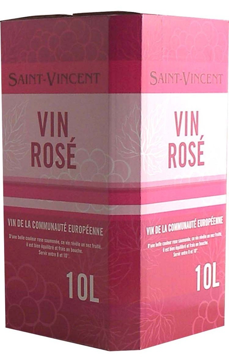Saint-Vincent Rosé 10L Bag in Box