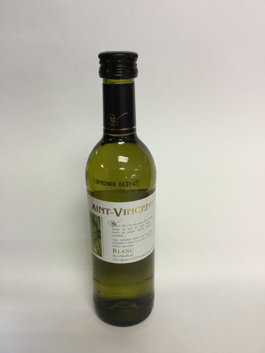 Saint-Vincent Blanc 25cl met schroefdop