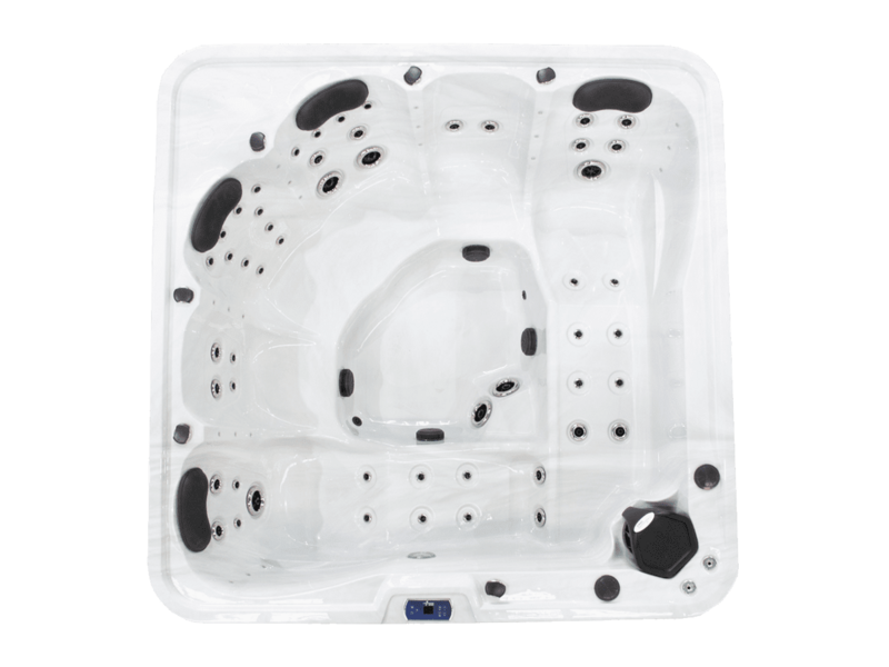 Leisurerite INSPIRE - 6 Person Spa Hot Tub - 4 Seats - 2 Recliners - 2270 X 2270