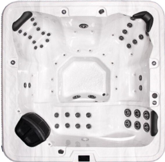 Cyclone STORM - 6 Person Spa Hot Tub - 5 Seats - 1 Recliner - 2270 X 2270 - Includes Lockable Cover (Ex Melbourne - Dealer delivery fees apply)