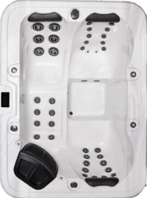 Cyclone ZEPHYR - 3 Person Hydrotherapy Spa Hot Tub - 2 Seats - 1 Recliner - 2100 X 1600 X 900 Deep
