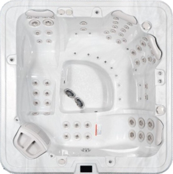 Cyclone MONSOON - 6 Person Hydrotherapy Spa Hot Tub - 4 Seats - 2 Recliner - 2270 X 2270 - Includes Lockable Cover (Ex Melbourne - Dealer delivery fees apply)