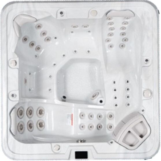 Cyclone TEMPEST - 5 Person Hydrotherapy Spa Hot Tub - 3 Seats - 2 Recliners - 2000 x 2000 - Includes Lockable Cover (Ex Melbourne - Dealer delivery fees apply)