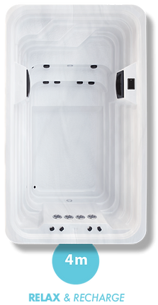 URBAN POOL Lap Pool/Plunge Pool 4m - 4000 X 2280 X 1510 Deep (Ex Melbourne - Dealer delivery fees apply)