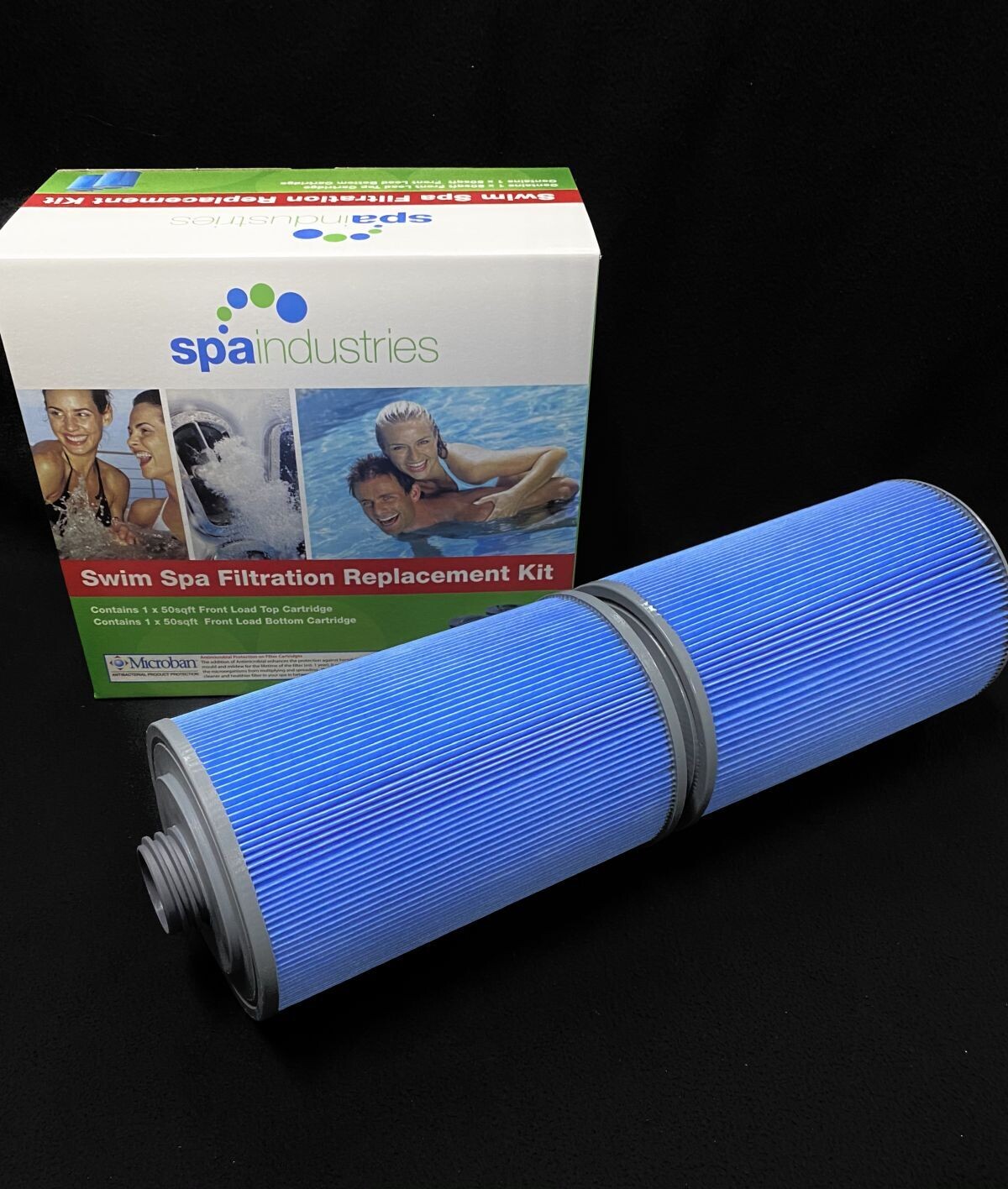 Filter Cartridge Swim Spa Suits V-Stream Pre 2018 – Set Of 2 Interlock