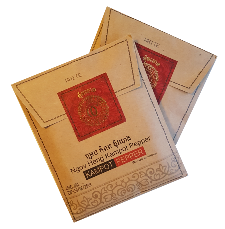 DOUBLE DEAL 50gm Kampot Pepper (Black or White)