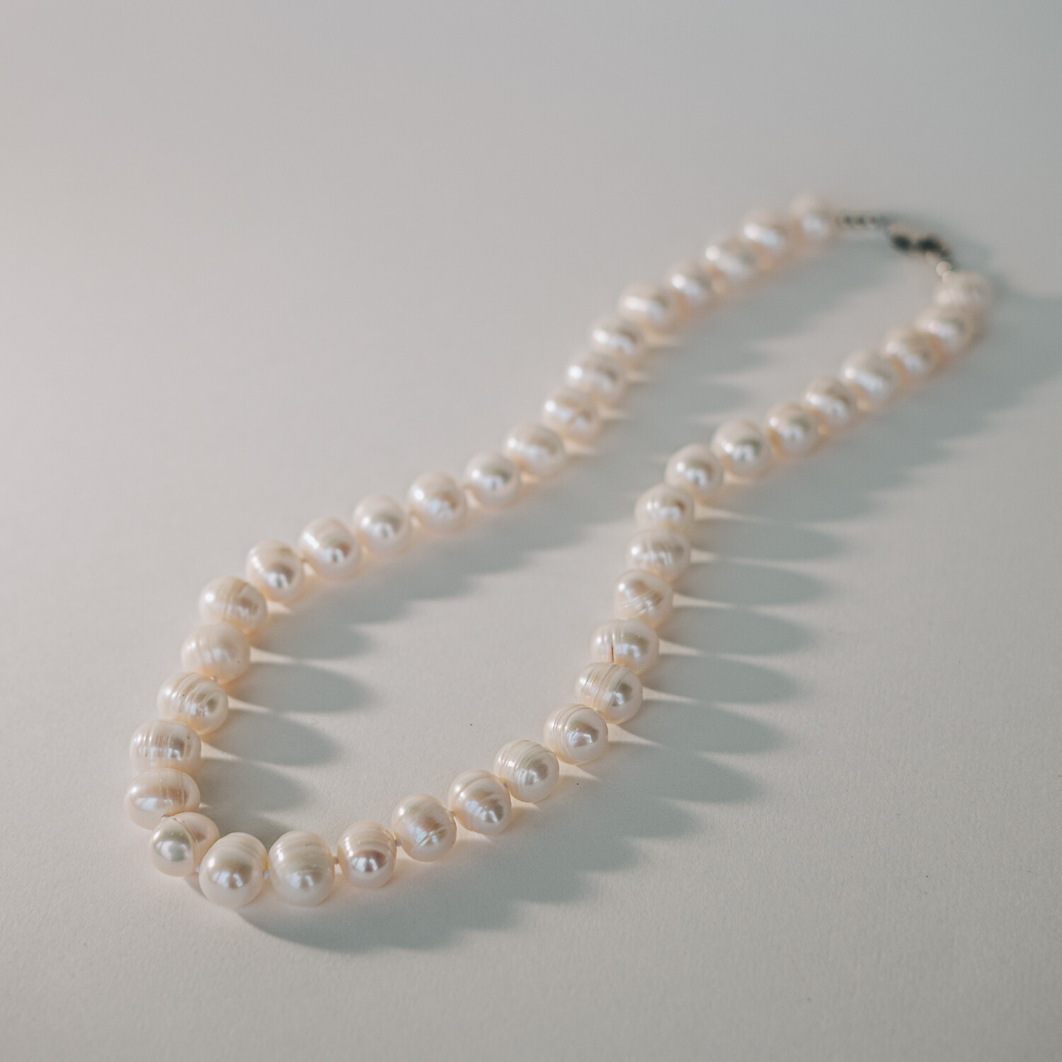 Pearl Necklace 10-11mm 40cm White.