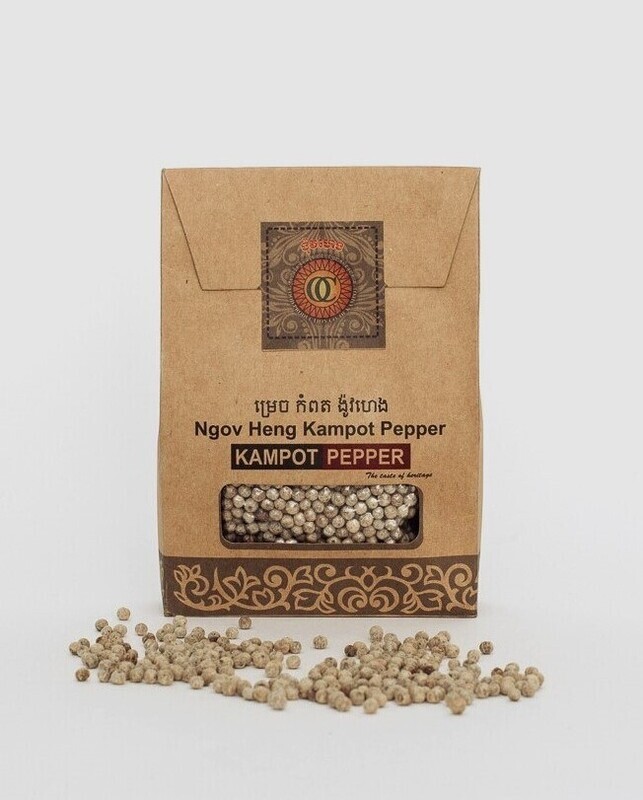 Kampot pepper 100gms - White