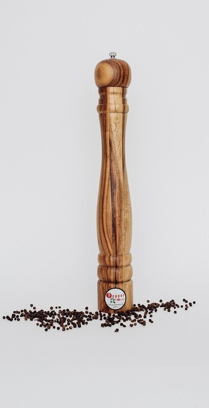 40cm "Big daddy" Acacia hardwood pepper grinders