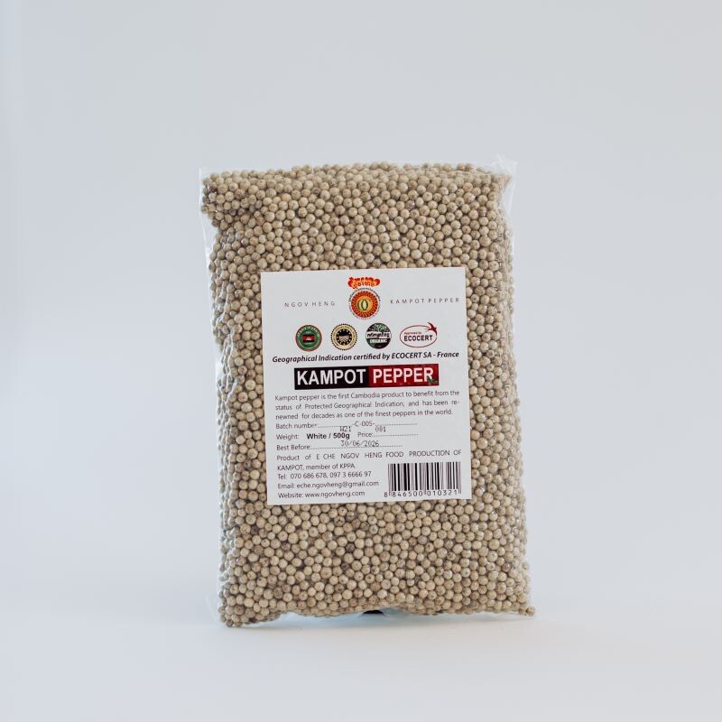 Whole Peppercorns 500gms - White