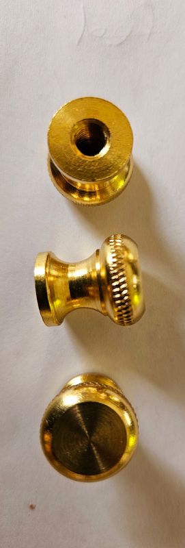 Golden knob