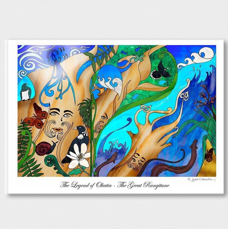 The Okatia Legend Print