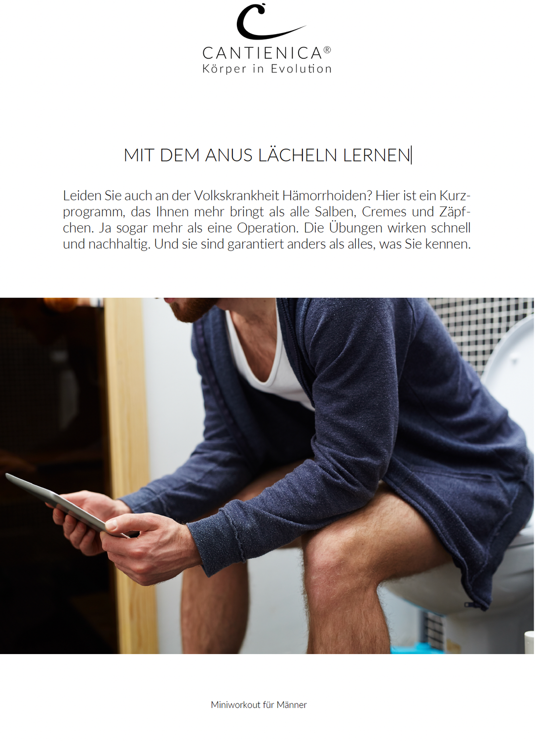 Hämorrhoiden – mit dem Anus lächeln lernen (PDF)