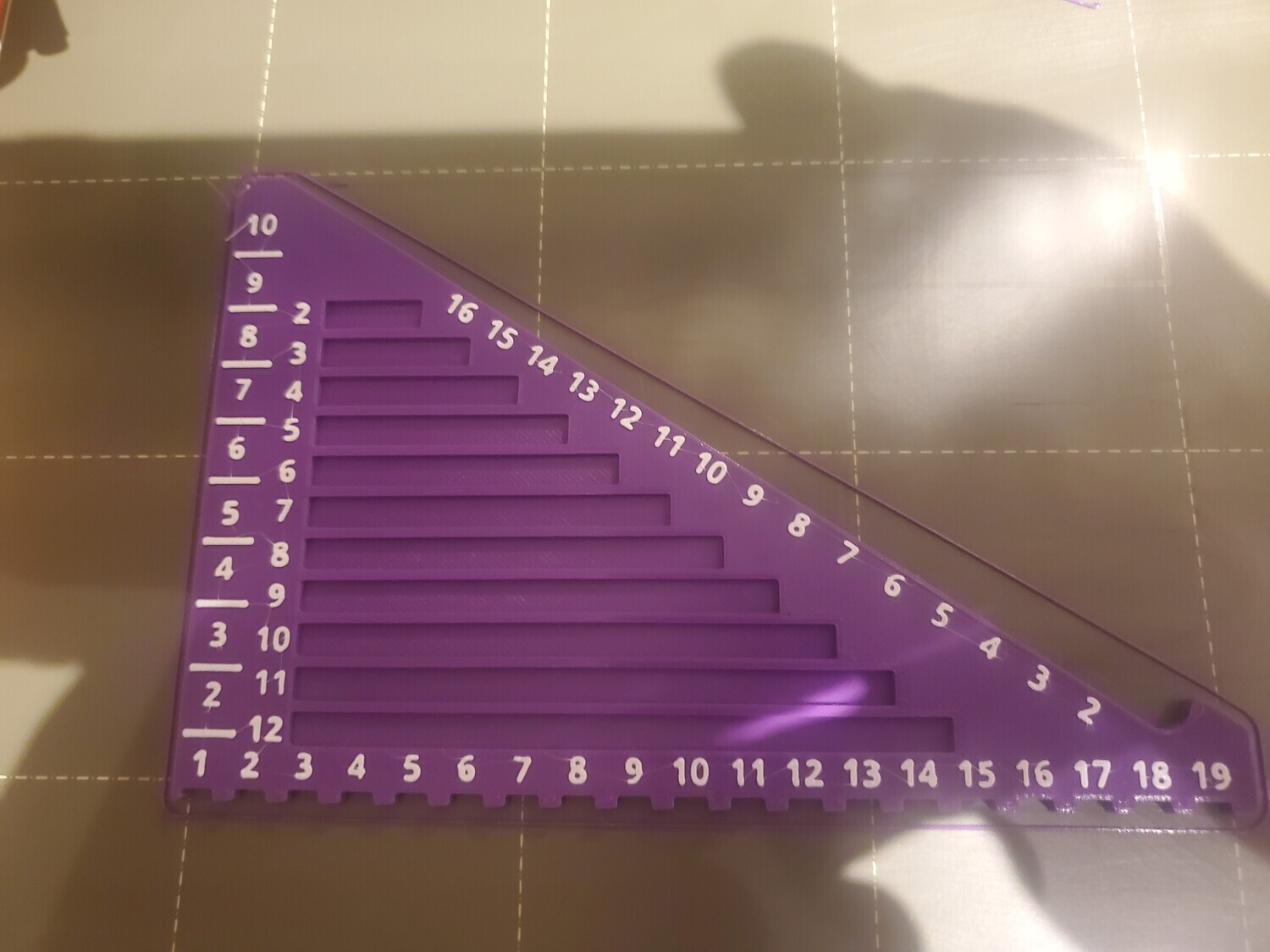 3D Printed LEGO Technic Ruler