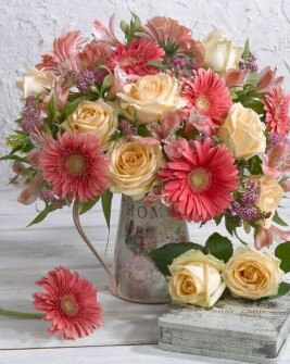 Lovely Colorful Flowers - Paint By Numbers kit