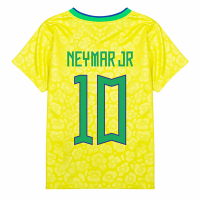 Brazil Home Youth Kids Kit 22-23 Neymar Jr