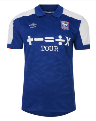 Ipswich Town F.C. 23/24 Home Soccer Jersey
