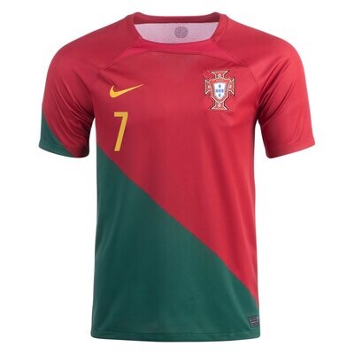 Portugal World Cup Home Jersey 2022 Cristiano Ronaldo #7