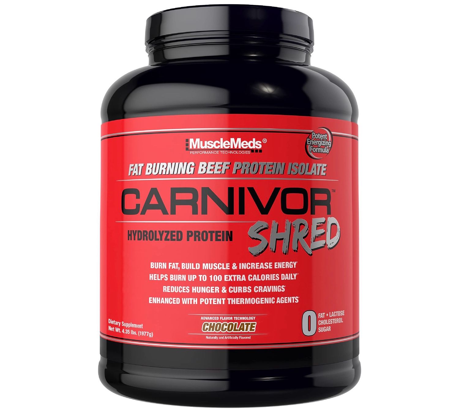 Muscle Meds Shred Beef Protein Isolate - 4lbs