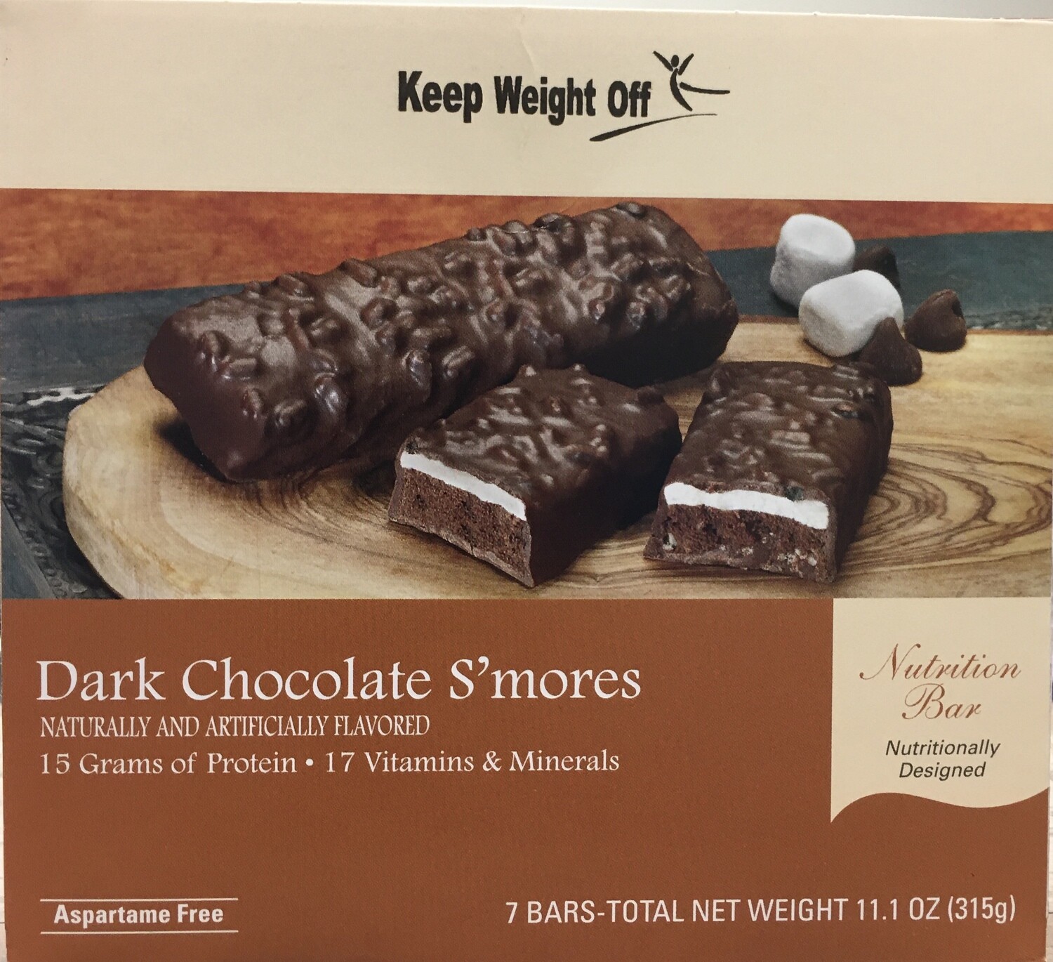 Dark Chocolate S’mores Bar 7/Box