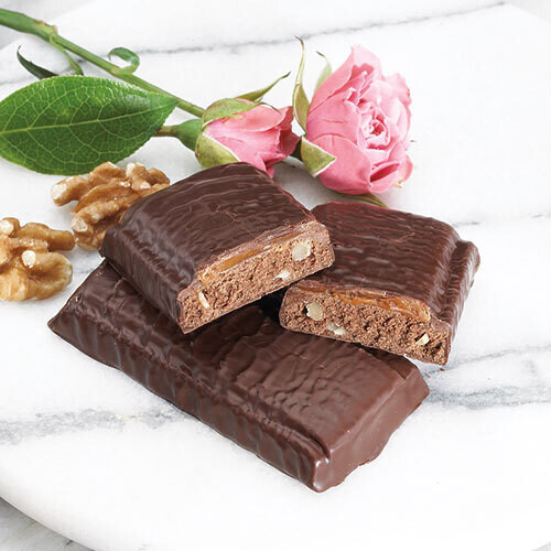 Brownie Bar With Caramel - 7 Bars