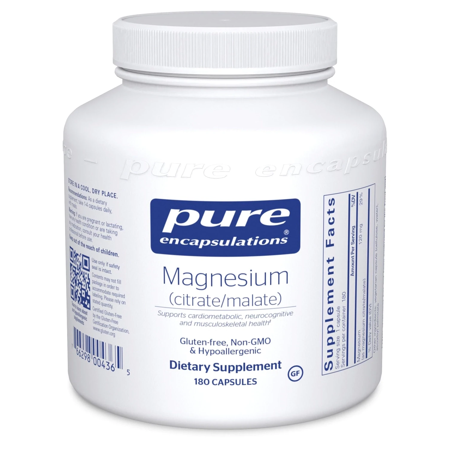 Magnesium (citrate/malate) 180s