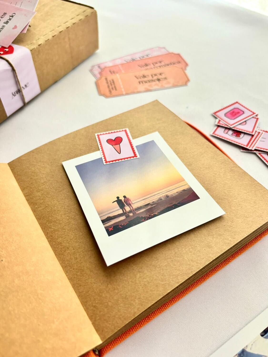 Box Álbum de fotos - Pareja