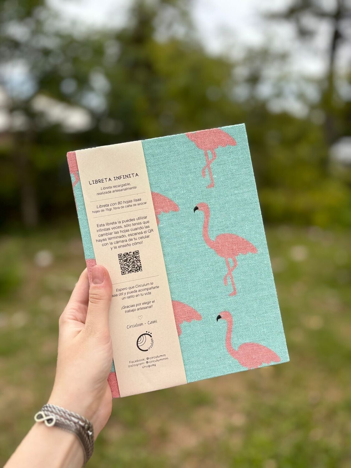 Libreta infinita lisa