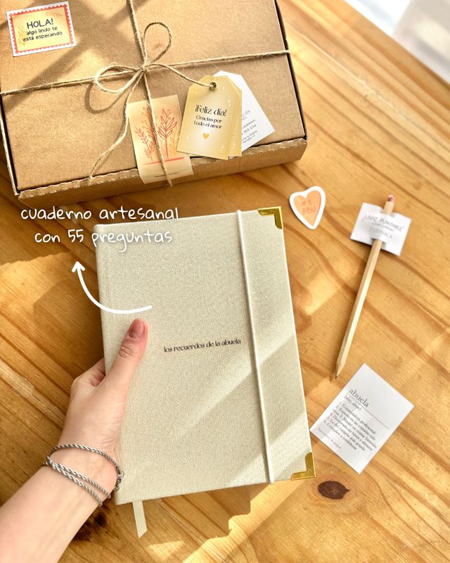 Box Cuaderno Abue personalizado :)