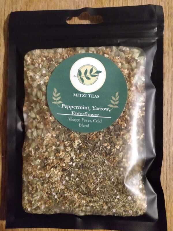 Peppermint, Yarrow, Elderflower