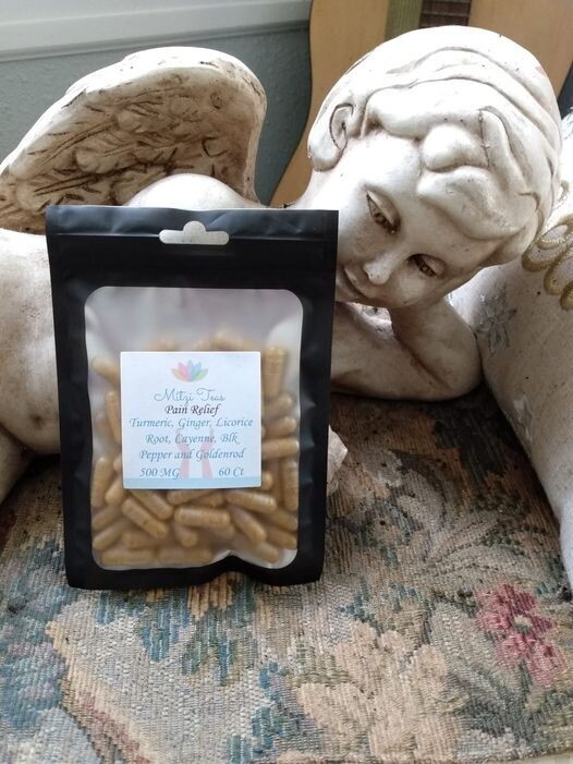 Pain Supplements 500 mg, 60 Count