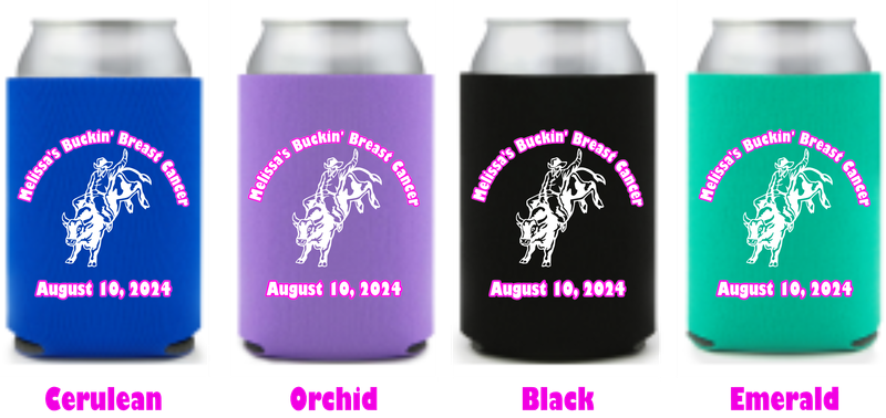 12 oz. Can Koozie - Bull Rider