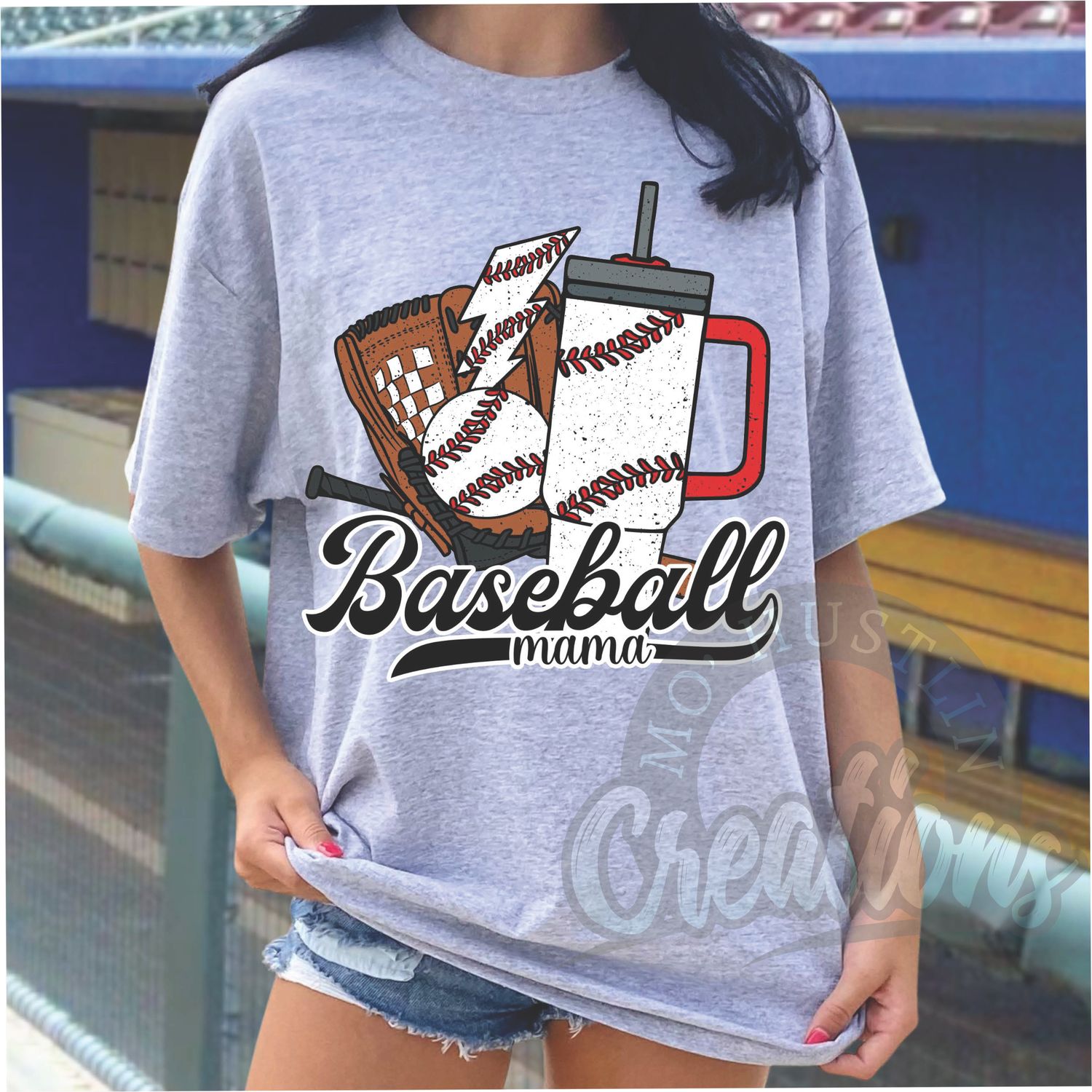 Baseball Mama w/ Tumbler