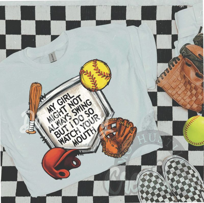 My Girl May Not Always Swing (Softball)