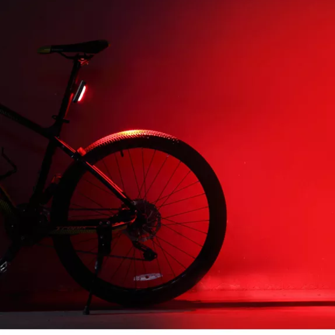 Compre Luz Trasera de Bicicleta Potente 3 Modos de Luz Bicicleta Backcle  Taillight Aluminium Aloy Road Cycling Light - Rojo en China