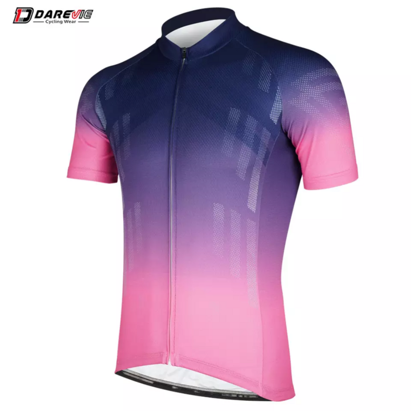 Maillot morado y rosado: