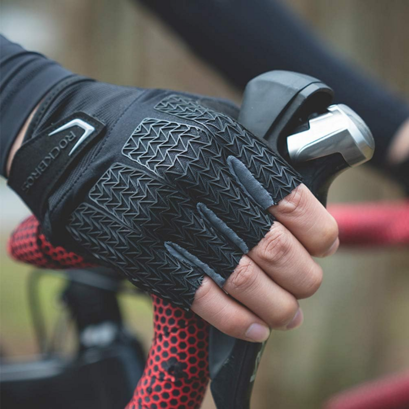 Guantes cortos de ciclismo Rockbros