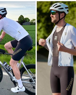 Maillot AeroBreeze white Rockbros