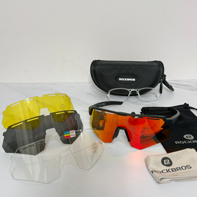 Lentes Rockbros intercambiables - 4 Lentes