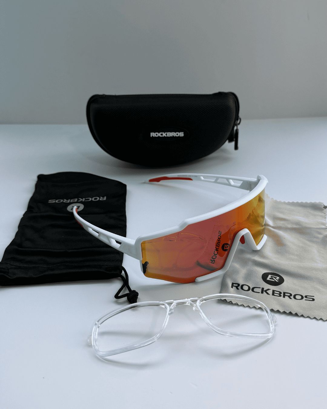 Lentes Rockbros VersaView ice volcano