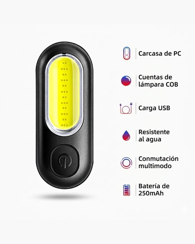 Luz  clip Rockbros